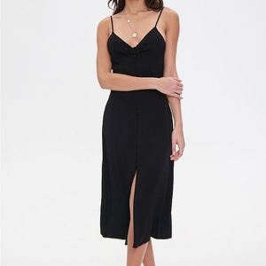 Forever 21 button-front cami midi dress